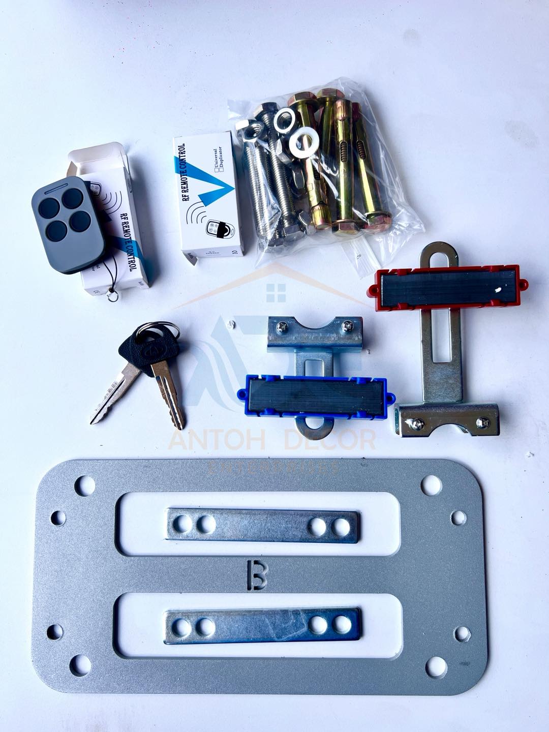 Completed gate motor system